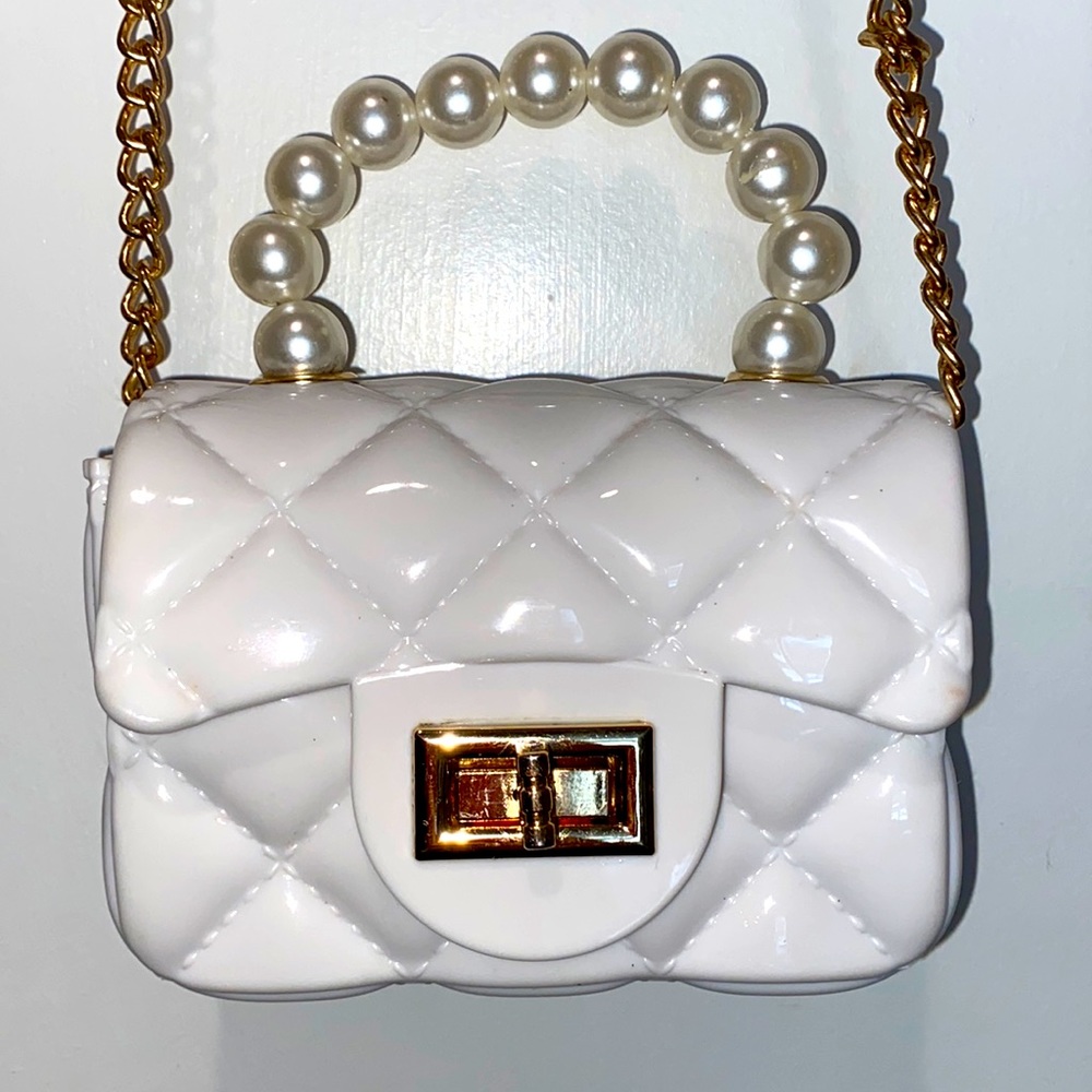 White Mini Purse